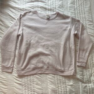 Hanes Light Pink Crew Neck Sweater